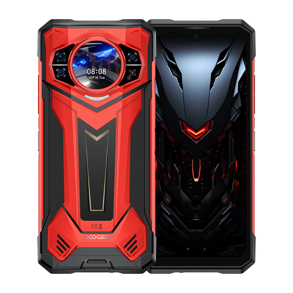 DOOGEE S200 Plus Dimensity 7300 5G 6,72 Zoll FHD+ 10100 mAh KI-Kamera Android 14 Outdoor-Handy