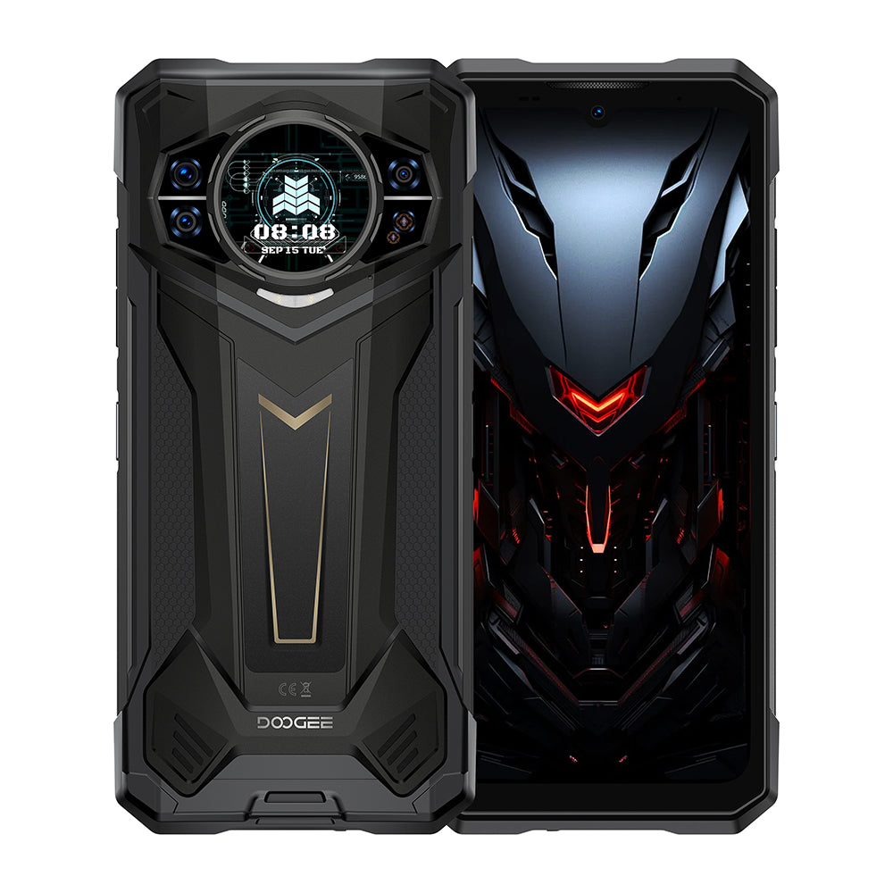 DOOGEE S200 Plus Dimensity 7300 5G 6,72 Zoll FHD+ 10100 mAh KI-Kamera Android 14 Outdoor-Handy