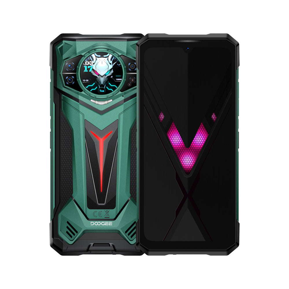 DOOGEE S200 Ultra 5G Outdoor-Handy 1,32"-Rückdisplay 11000-mAh-Akku Android 15 (12 GB + 512 GB)