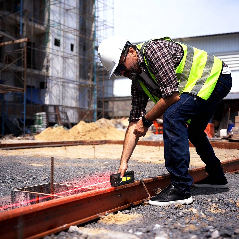 DOOGEE V Max LR 5G Outdoor-handy mit 40-m-Laserentfernungsmessung, 20500-mAh-Akku und 130-dB-Lautsprecher