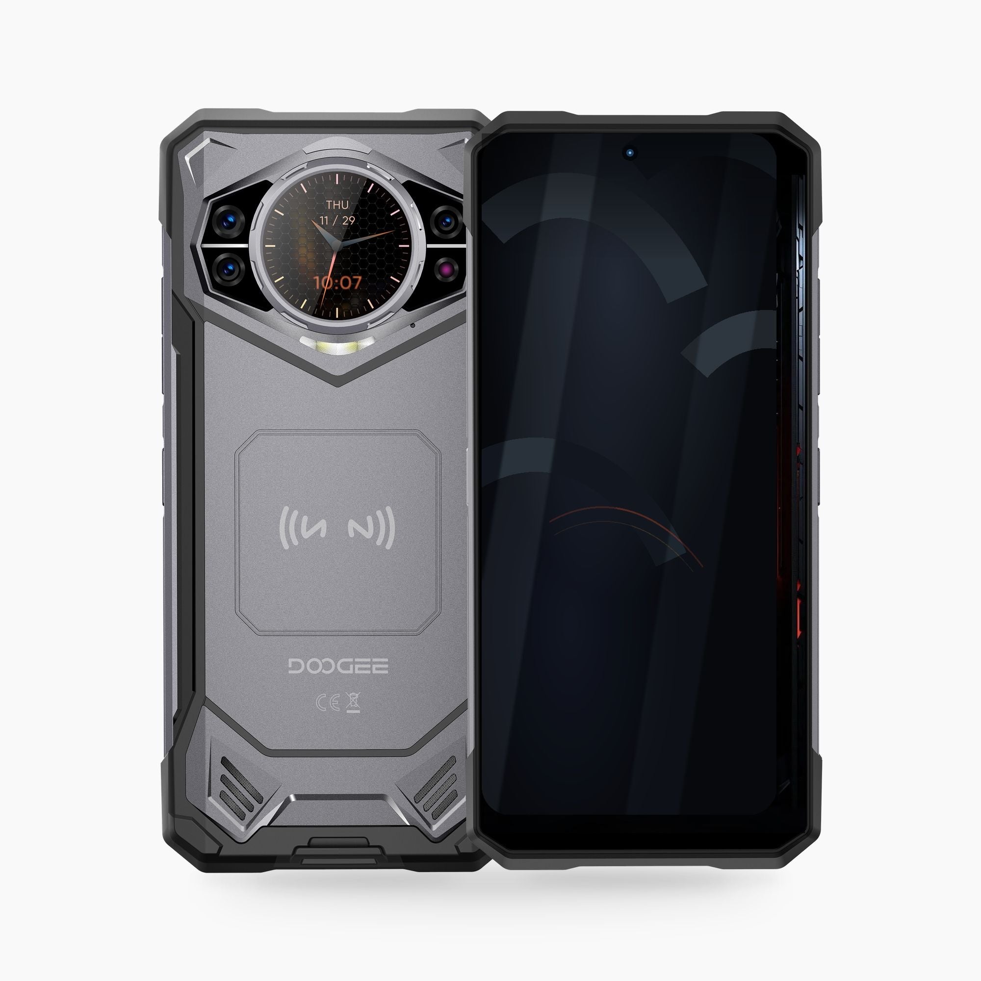 S200 5G Robustes Smartphone mit Kopfhörern, 6,72" FHD+ Display, 10100 mAh Akku, Android 16