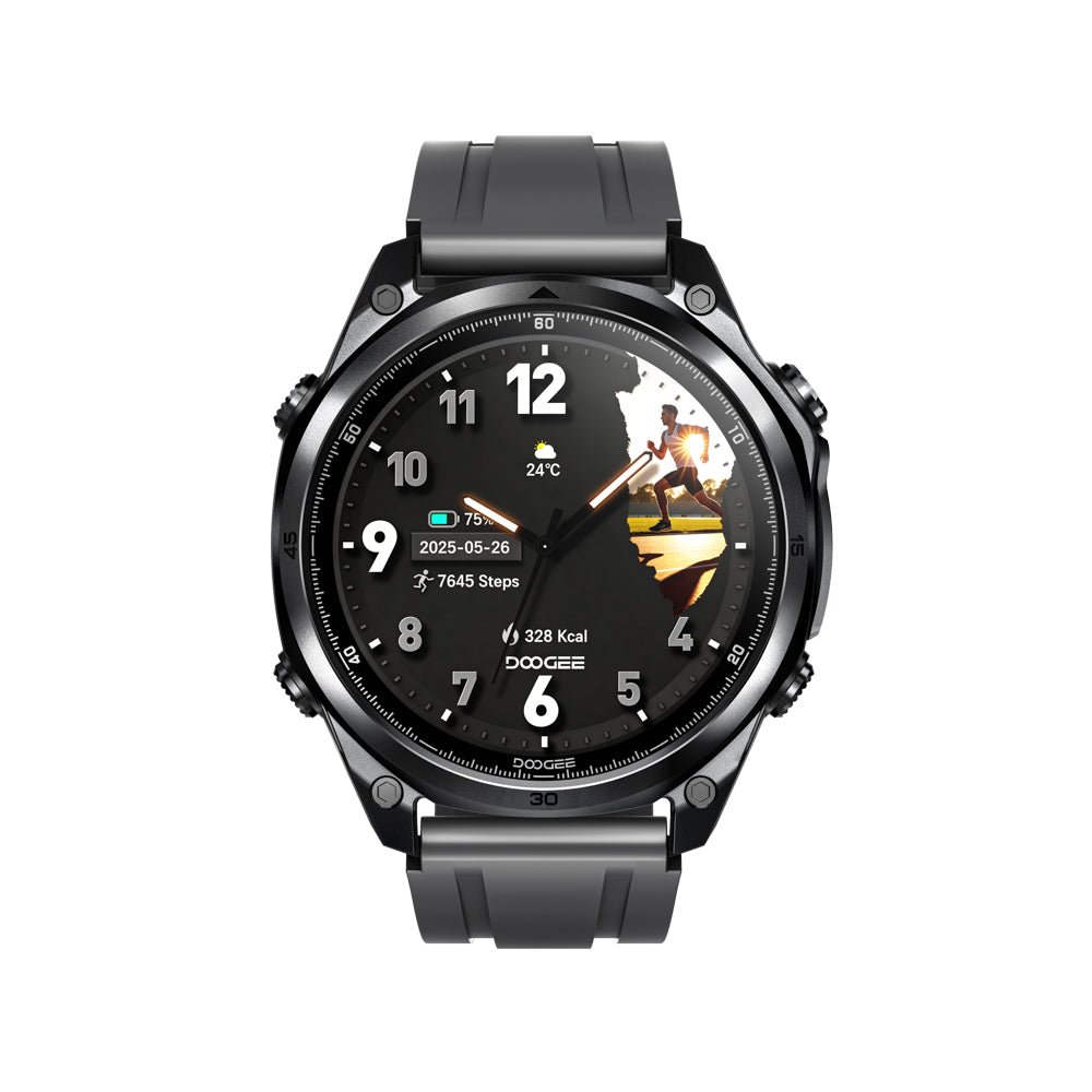 DOOGEE Anywise W1 AI Wasserdichte Sport-Smartwatch