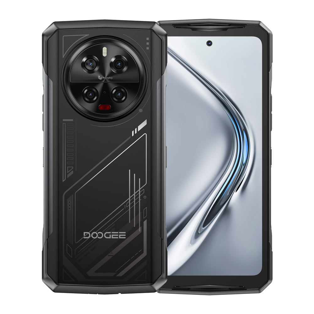 Robustes DOOGEE V40 Silber-Smartphone