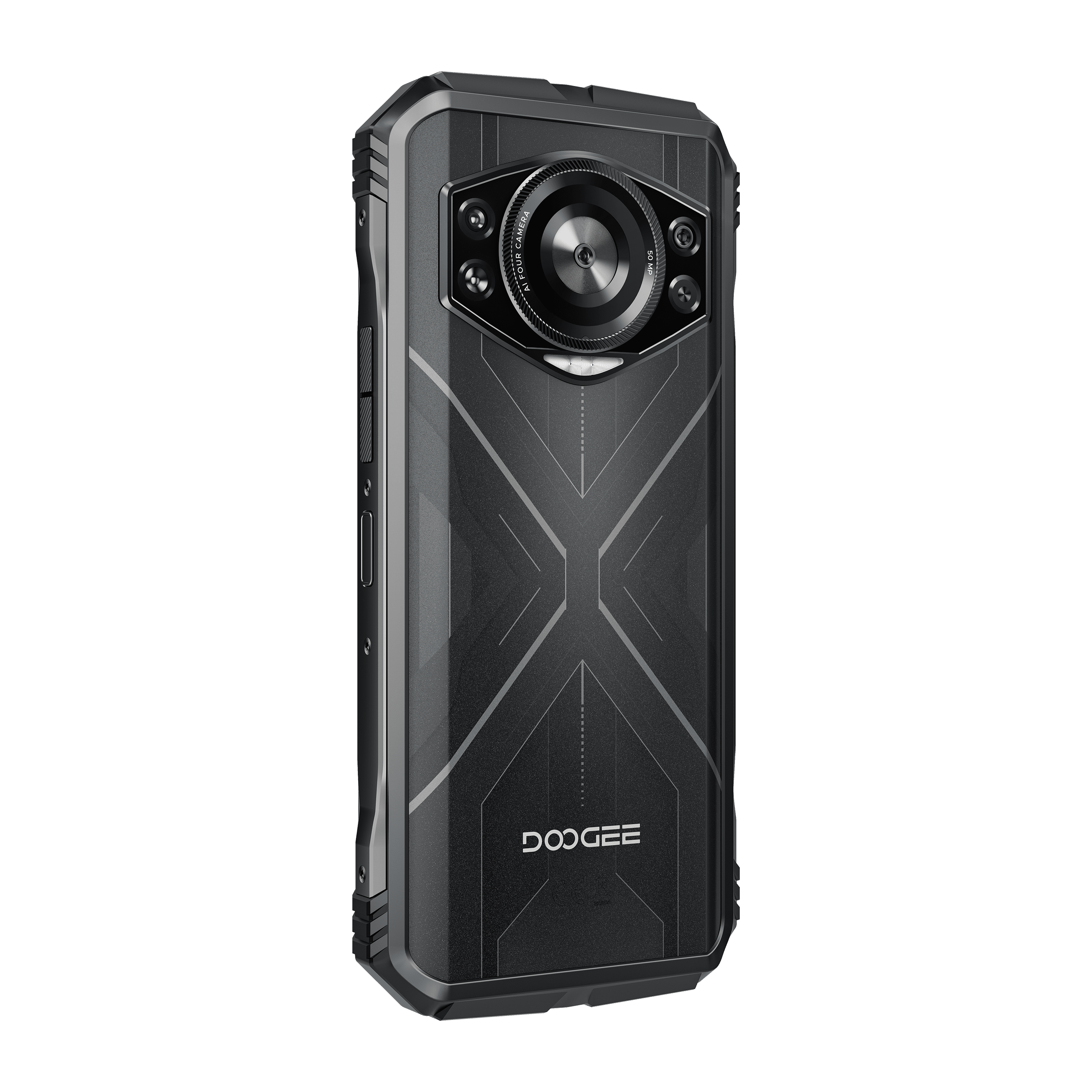 DOOGEE S cyber KI-Kamera 10800mAh Großer Akku Android 14 Robustes Smartphone