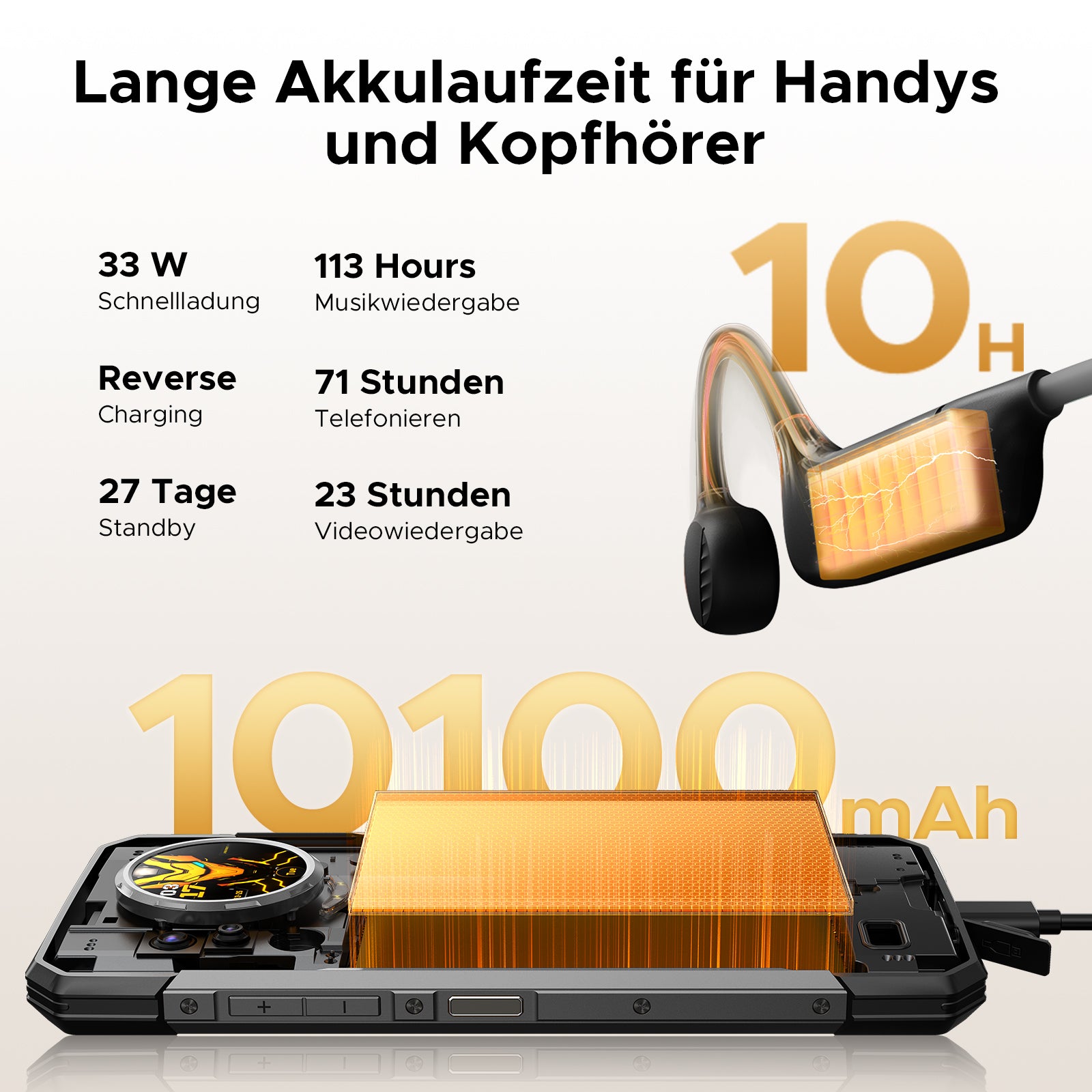 DOOGEE S200X Dimensity 7050 Android 16 Robustes Smartphone