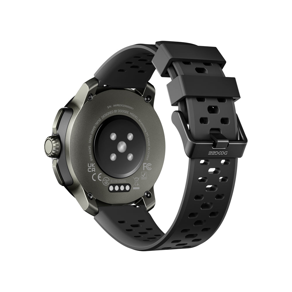 DOOGEE Anywise W1 AI Wasserdichte Sport-Smartwatch