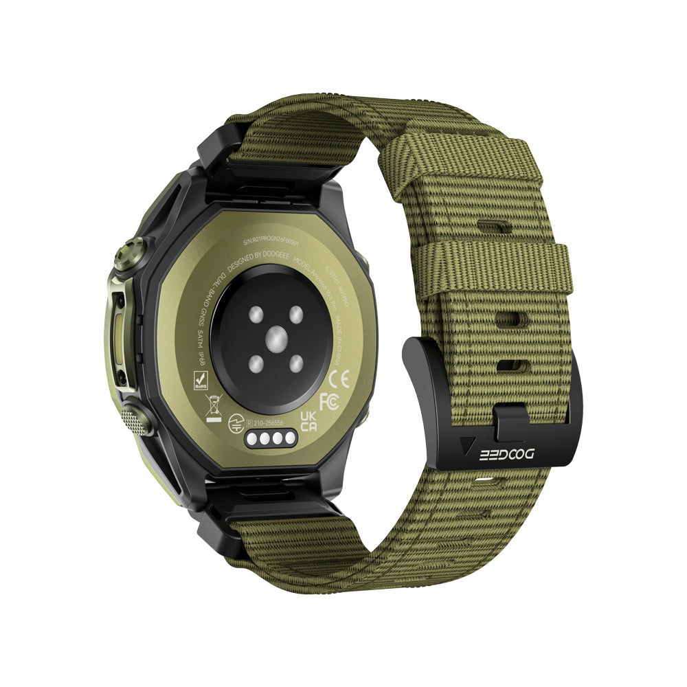 DOOGEE Anywise W1 AI Wasserdichte Sport-Smartwatch