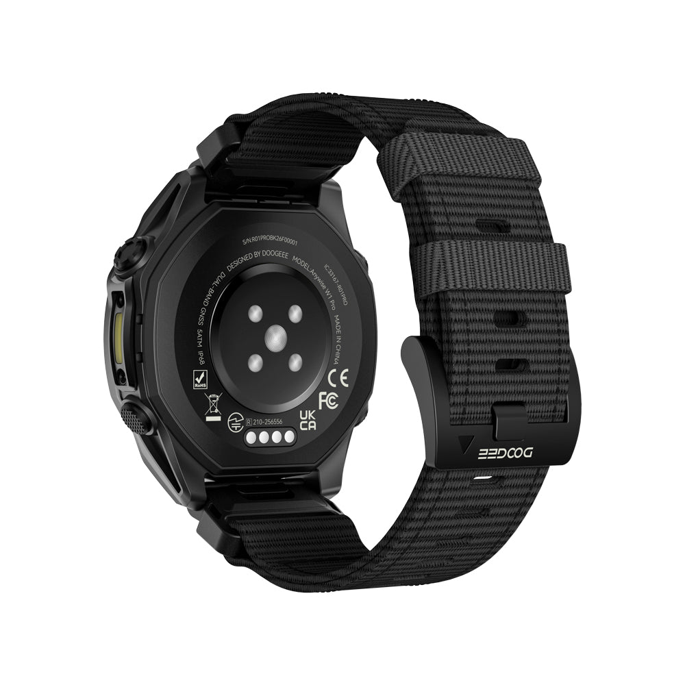 DOOGEE Anywise W1 AI Wasserdichte Sport-Smartwatch