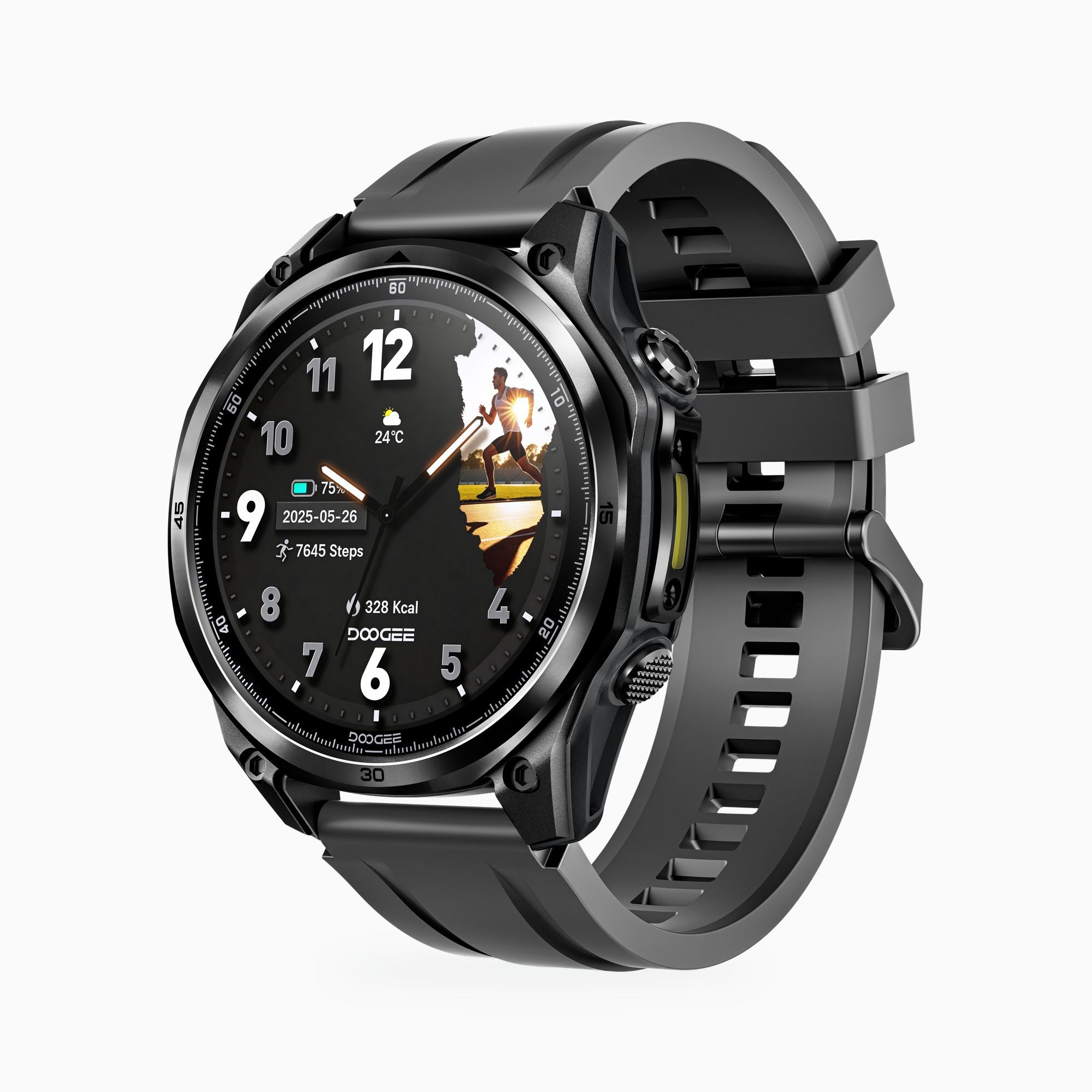 DOOGEE Anywise W1 AI Wasserdichte Sport-Smartwatch