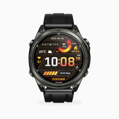 DOOGEE Anywise W1 AI Wasserdichte Sport-Smartwatch