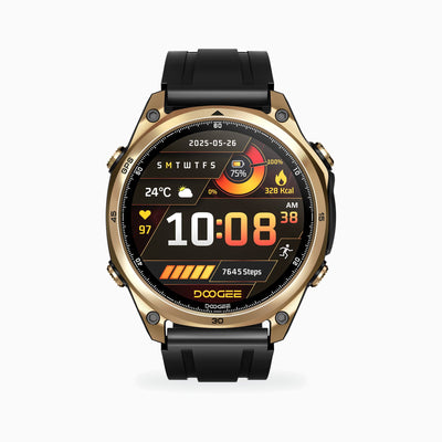DOOGEE Anywise W1 AI Wasserdichte Sport-Smartwatch