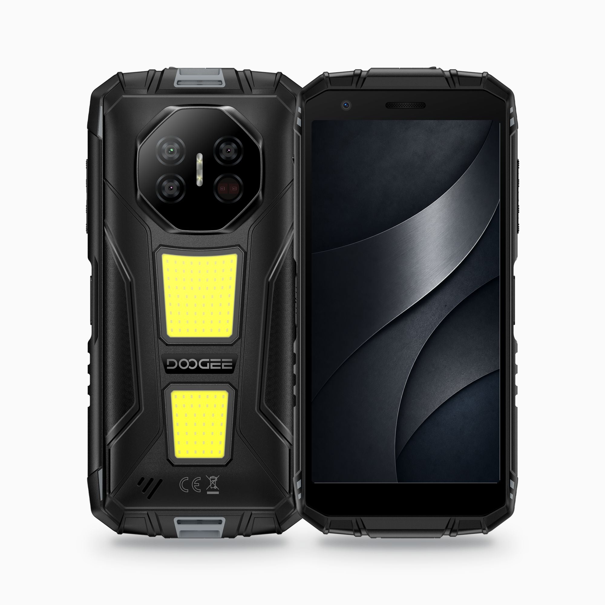 Fire 3 Max 4G Robustes Smartphone, 1200LM Campinglampen, 5,5-Zoll-IPS-HD+-Display, Android 15 (8 GB + 256 GB)