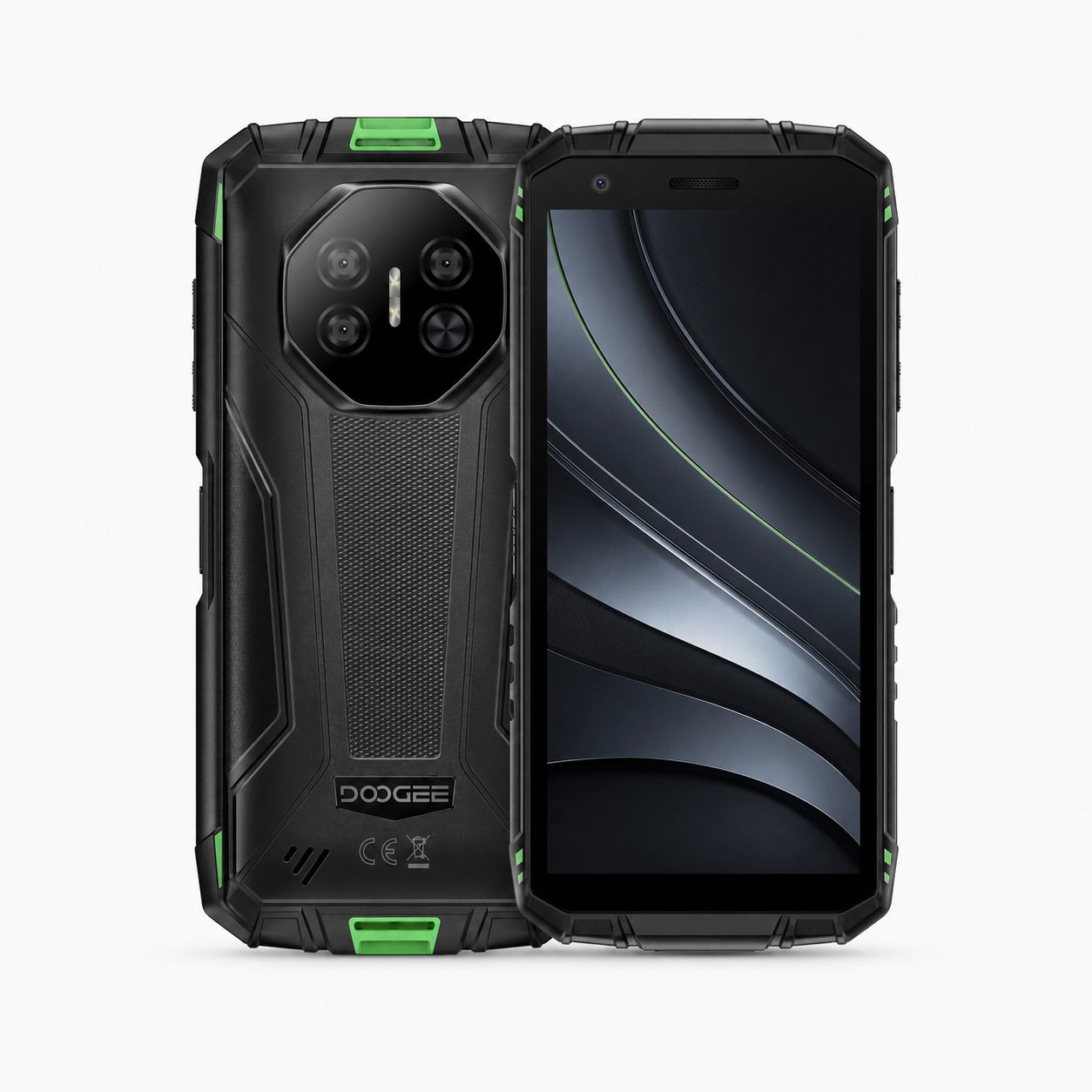 DOOGEE Fire 3 5,5 Zoll Android 15 8350 mAh Robustes Smartphone