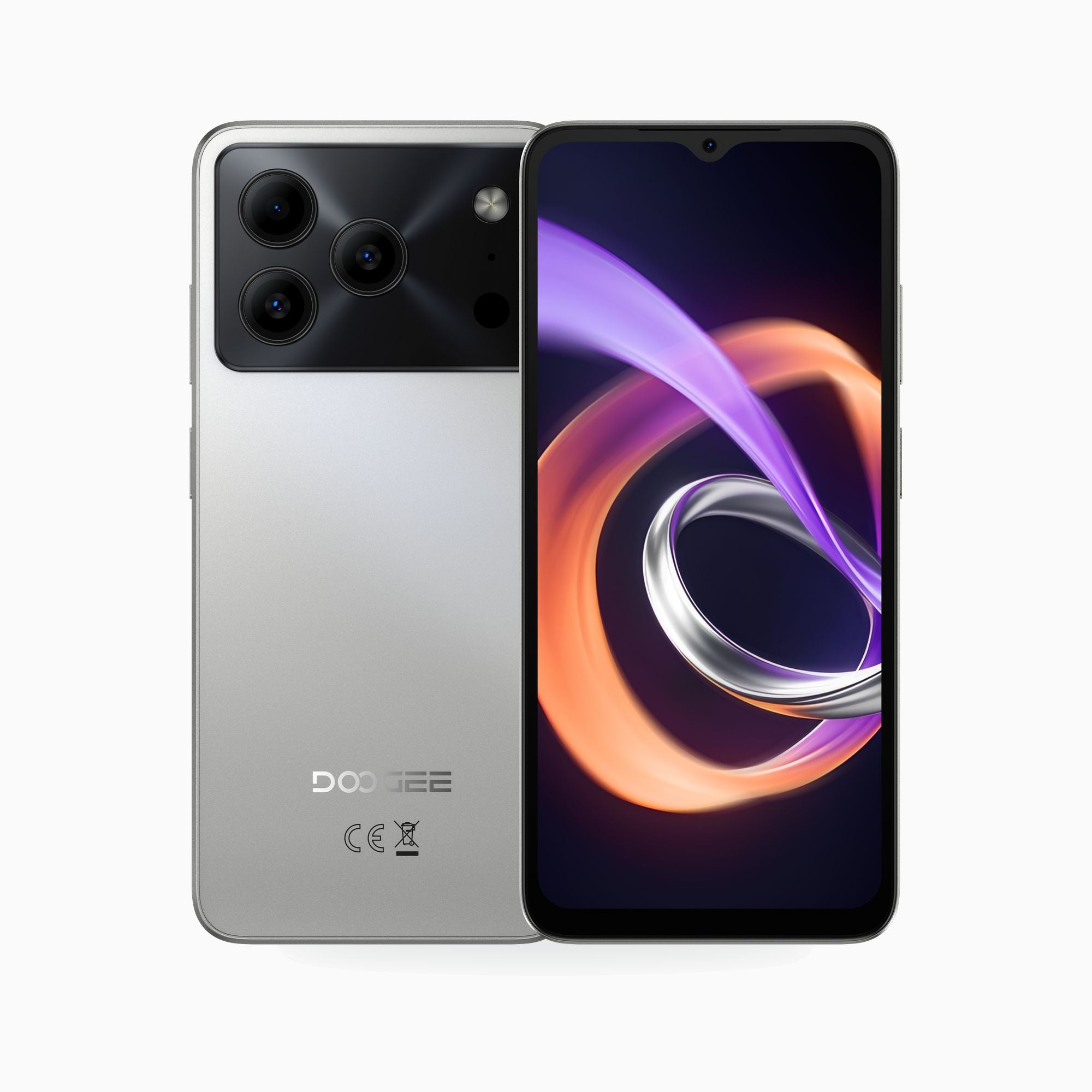 Note56 Plus Android 16 Smartphone, 6150 mAh Akku, Gesichtserkennung, 90-Hz-Display
