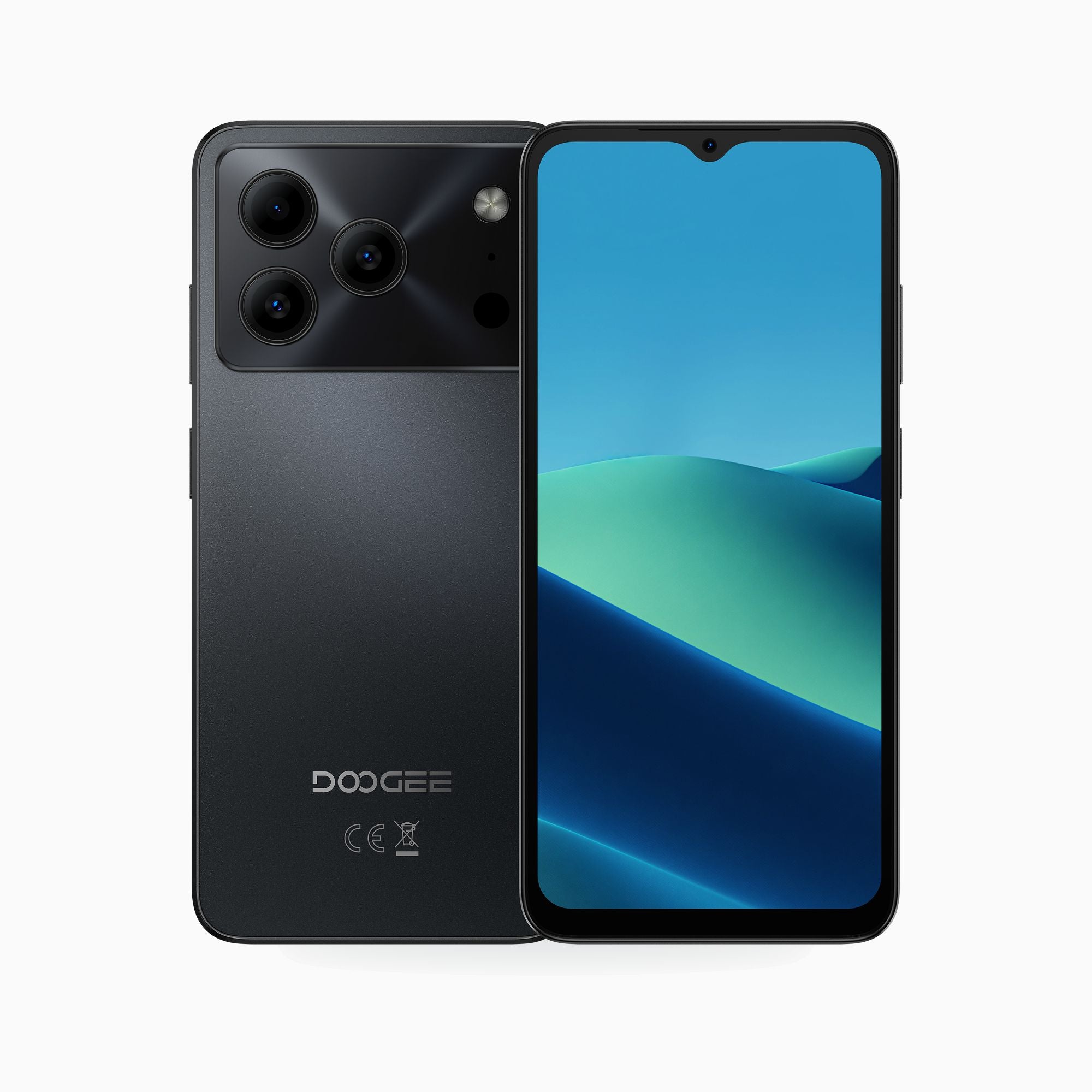 Note56 Plus Android 16 Smartphone, 6150 mAh Akku, Gesichtserkennung, 90-Hz-Display