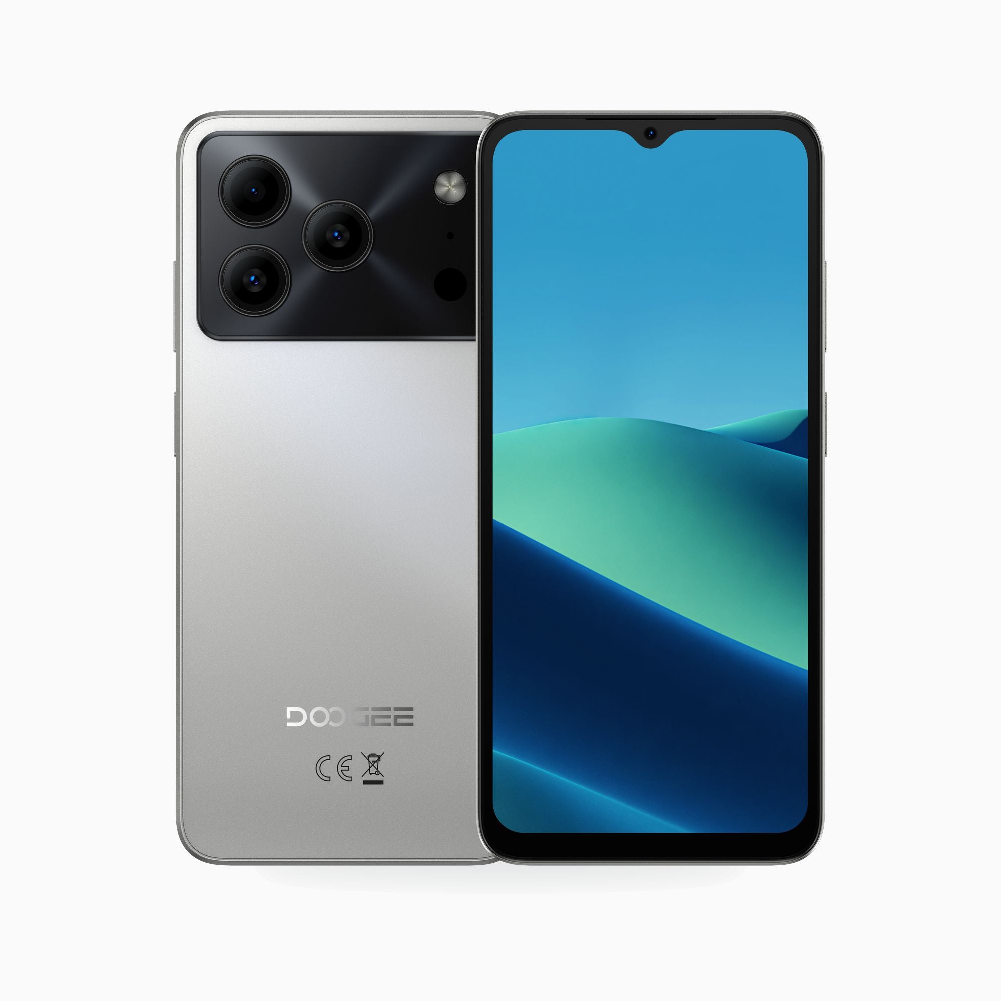 Note56 Plus Android 16 Smartphone, 6150 mAh Akku, Gesichtserkennung, 90-Hz-Display
