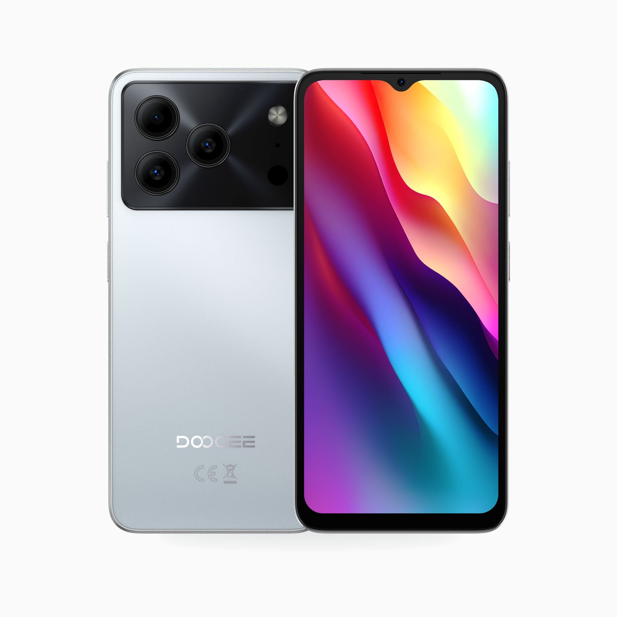 Note56 Plus Android 16 Smartphone, 6150 mAh Akku, Gesichtserkennung, 90-Hz-Display