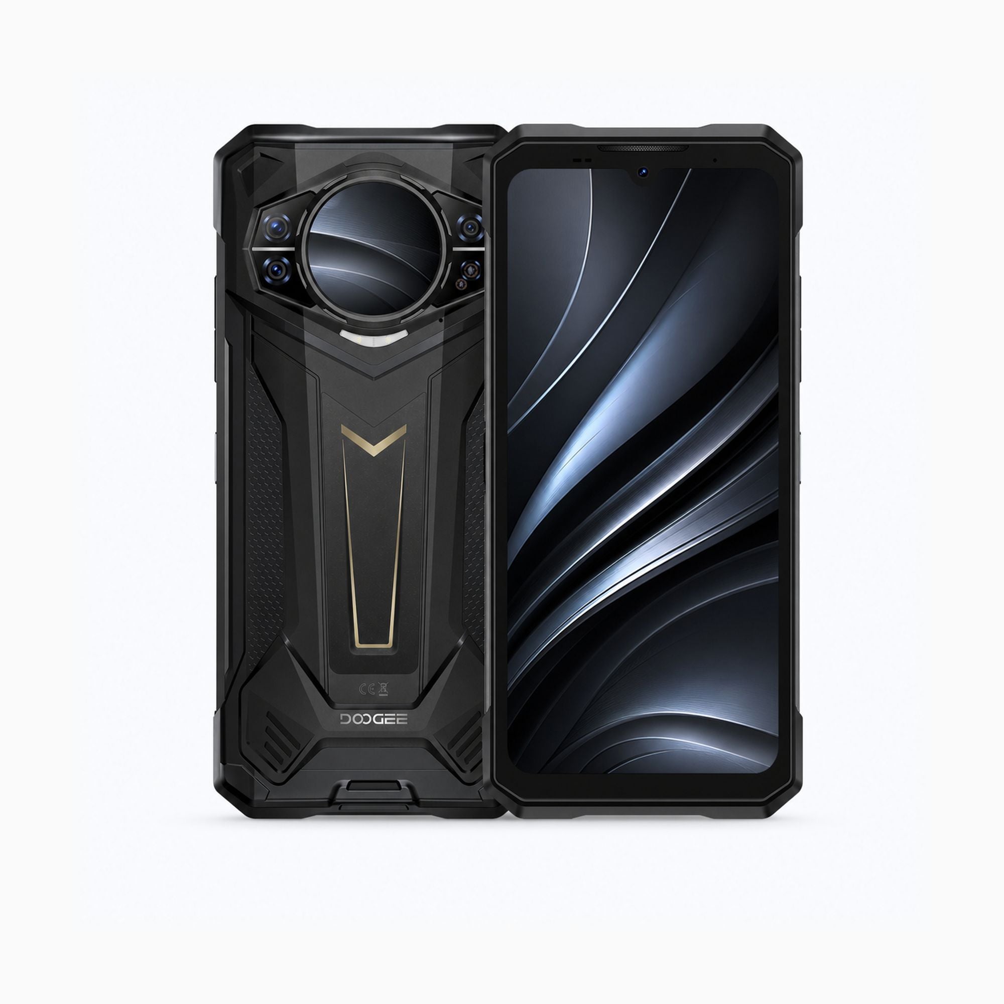 DOOGEE S200 Plus Dimensity 7300 5G Chip KI-Dreifachkamera 10100mAh Android 14 Robustes Smartphone