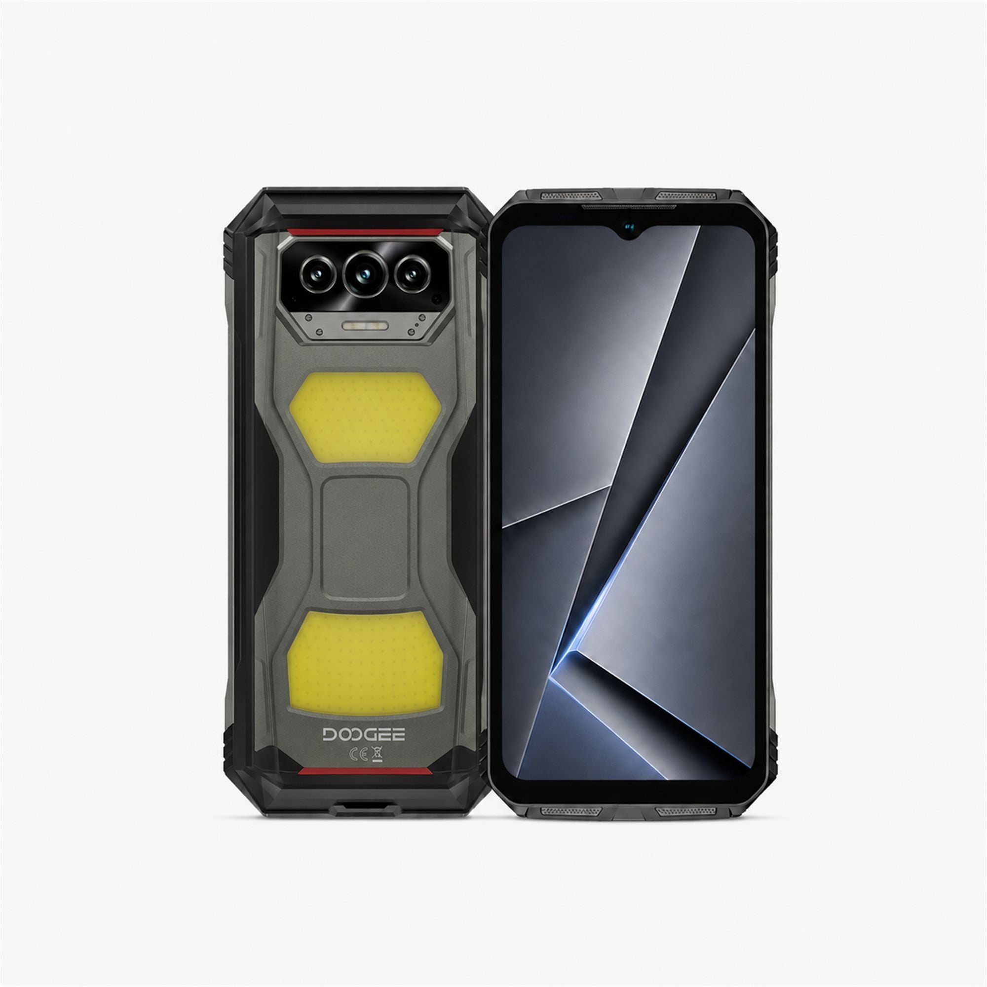 DOOGEE V Max S 22000mAh Großer Akku, zwei Campinglampen, robustes Android 14-Smartphone 