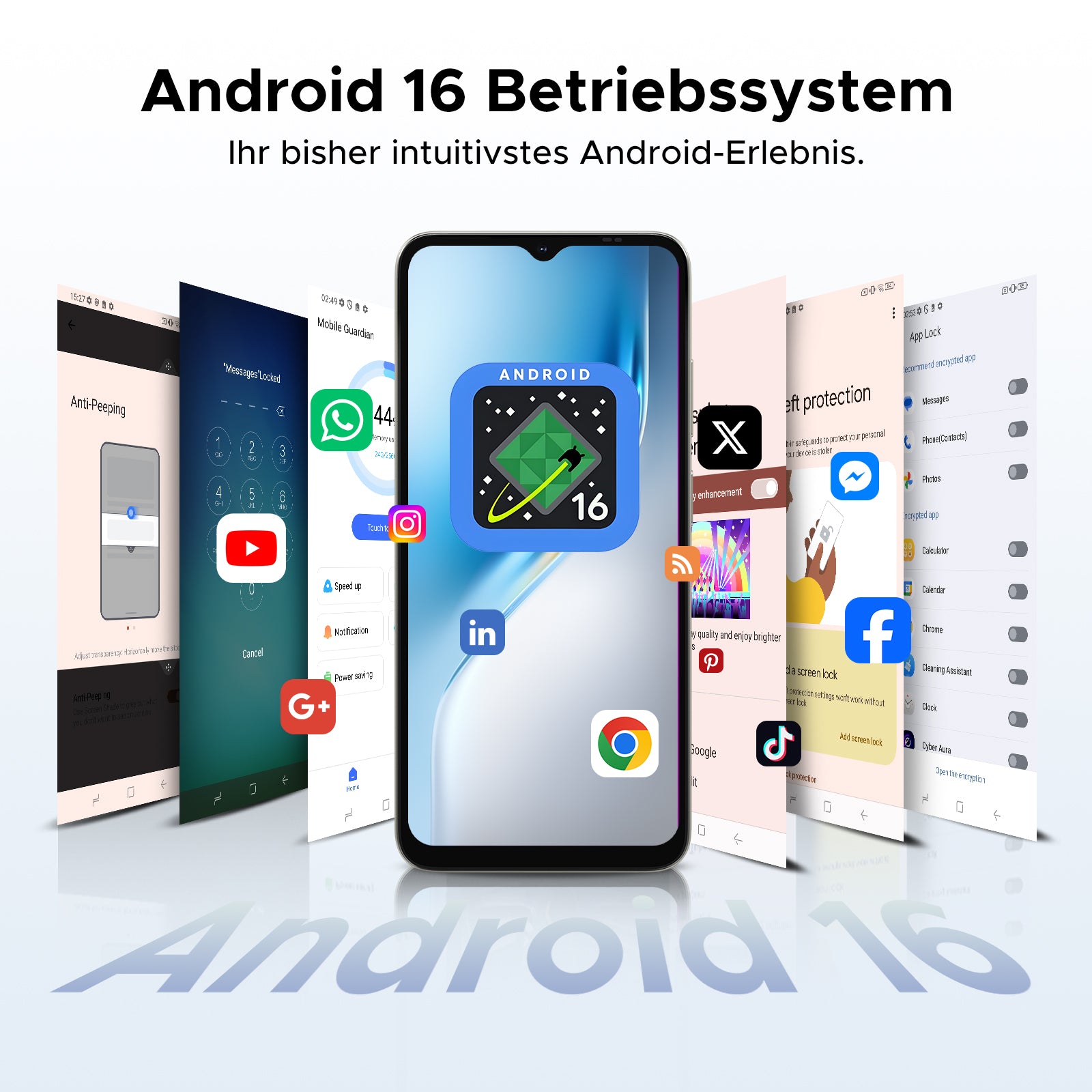 DOOGEE Note56X Pro Android 16 6150mAh UNISOC T7225 (32GB+128GB)