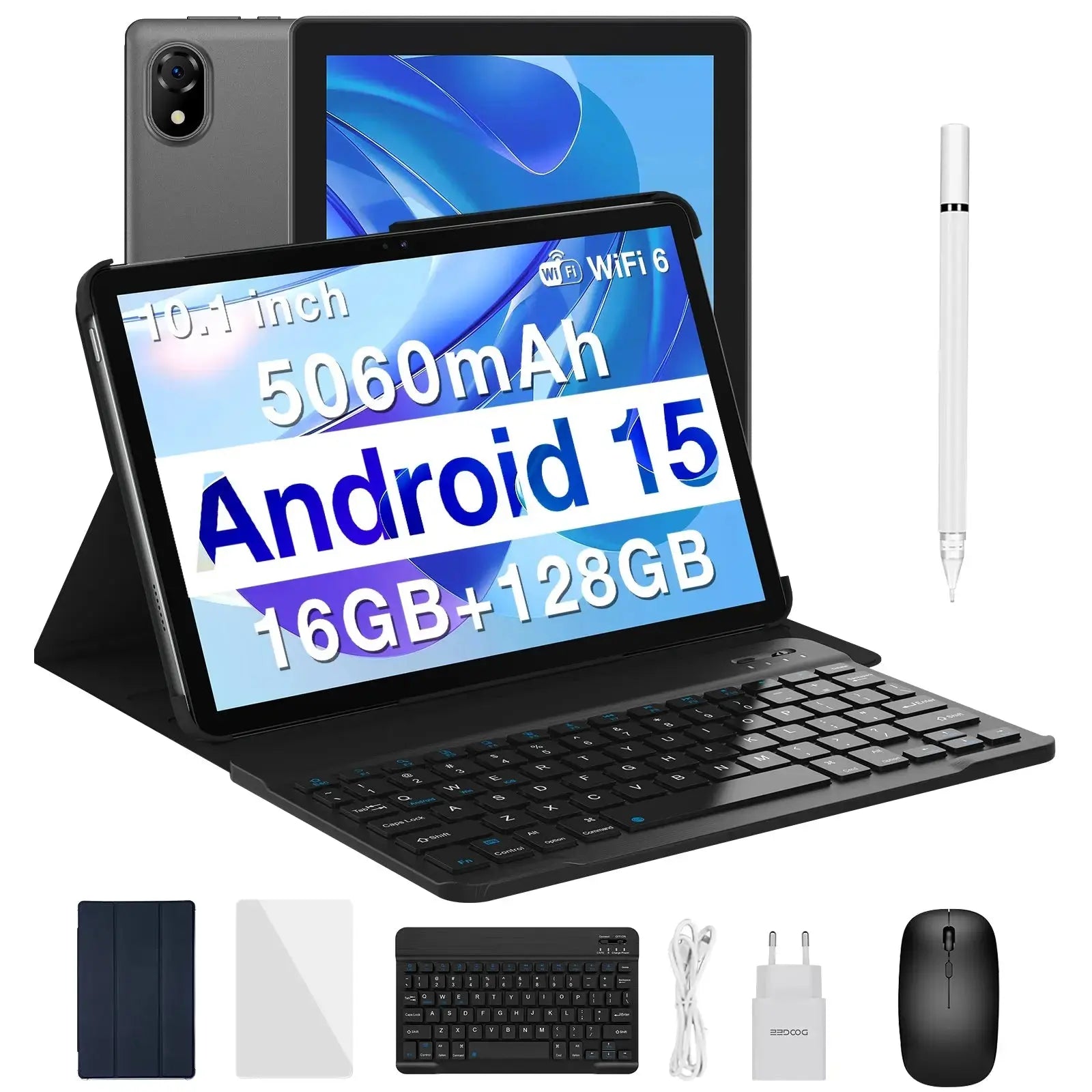 DOOGEE U10 Android 15 11 inch HD IPS Display 8580mAh Tablet with DOOGEE